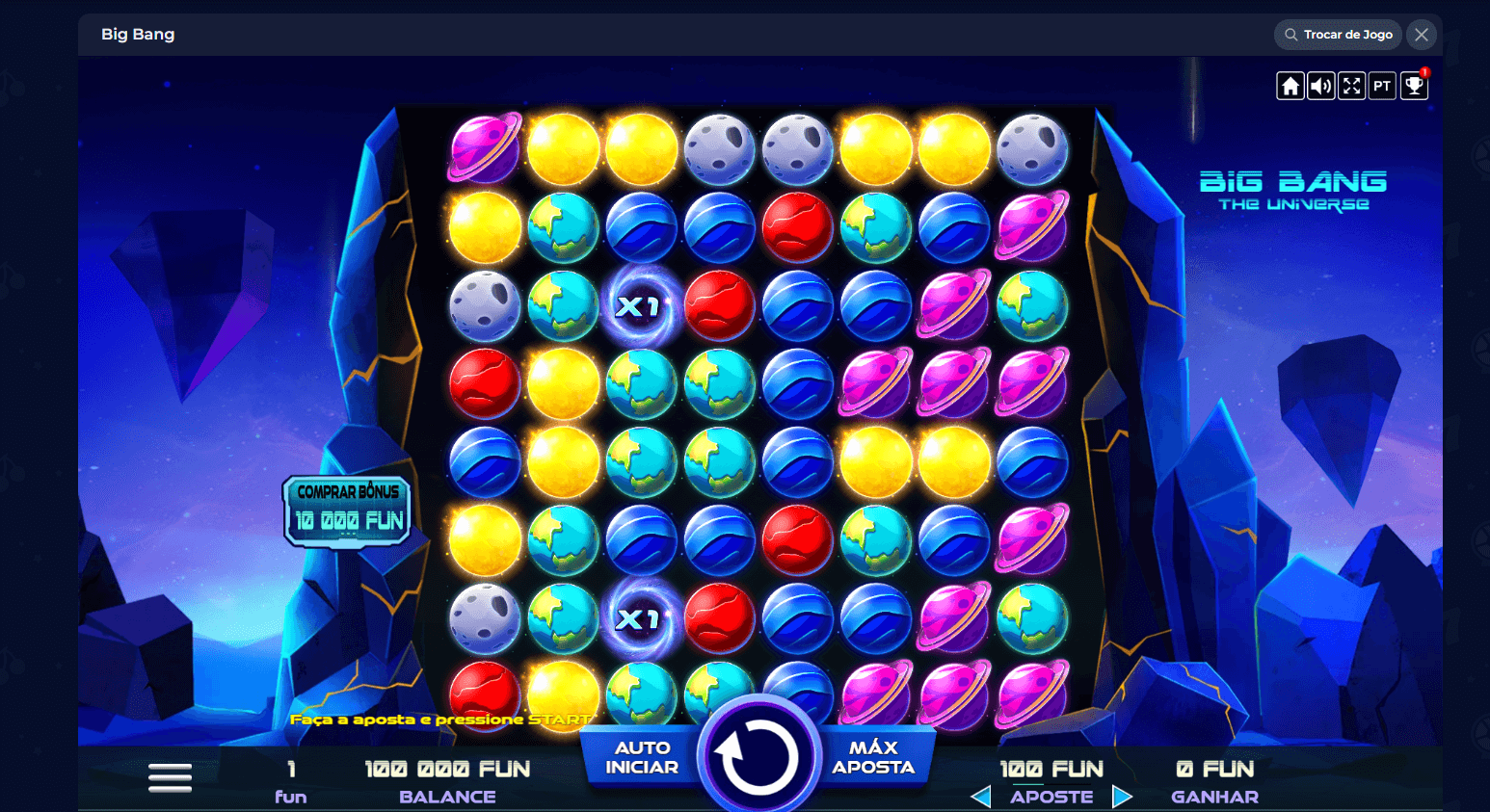 | **Nine Casino** | O Nine Casino oferece uma experiência de jogo vibrante com o Big Bang Slot. O cassino se destaca por sua vasta seleção de jogos e uma plataforma intuitiva. Os novos jogadores podem aproveitar bônus de boas-vindas atraentes, enquanto os jogadores regulares têm acesso a promoções constantes e um programa de fidelidade robusto. O atendimento ao cliente no Nine Casino é de alta qualidade, proporcionando suporte rápido e eficaz. | Jogue Big Bang agora |