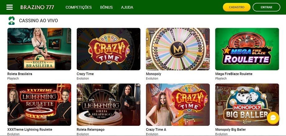 brazino777 casino live games