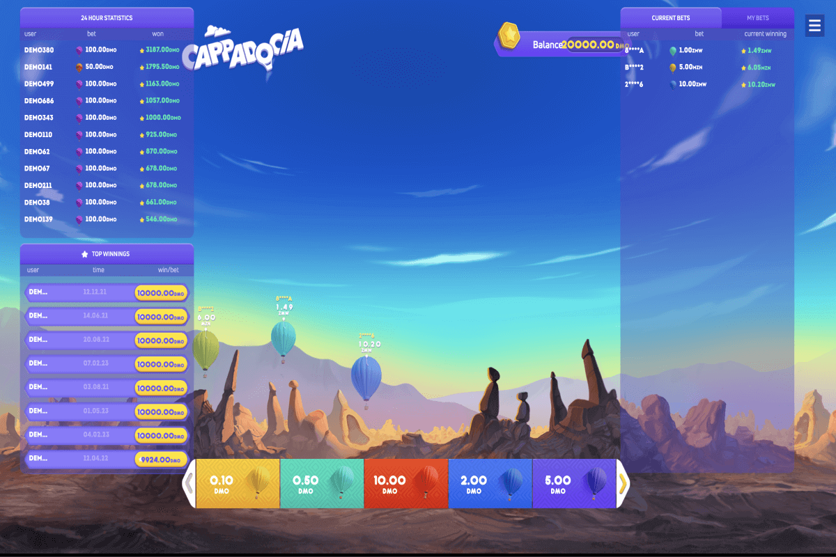 cappadocia smartsoft gaming