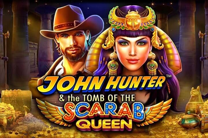 John Hunter Tomb of the Scarab Queen - Slot online